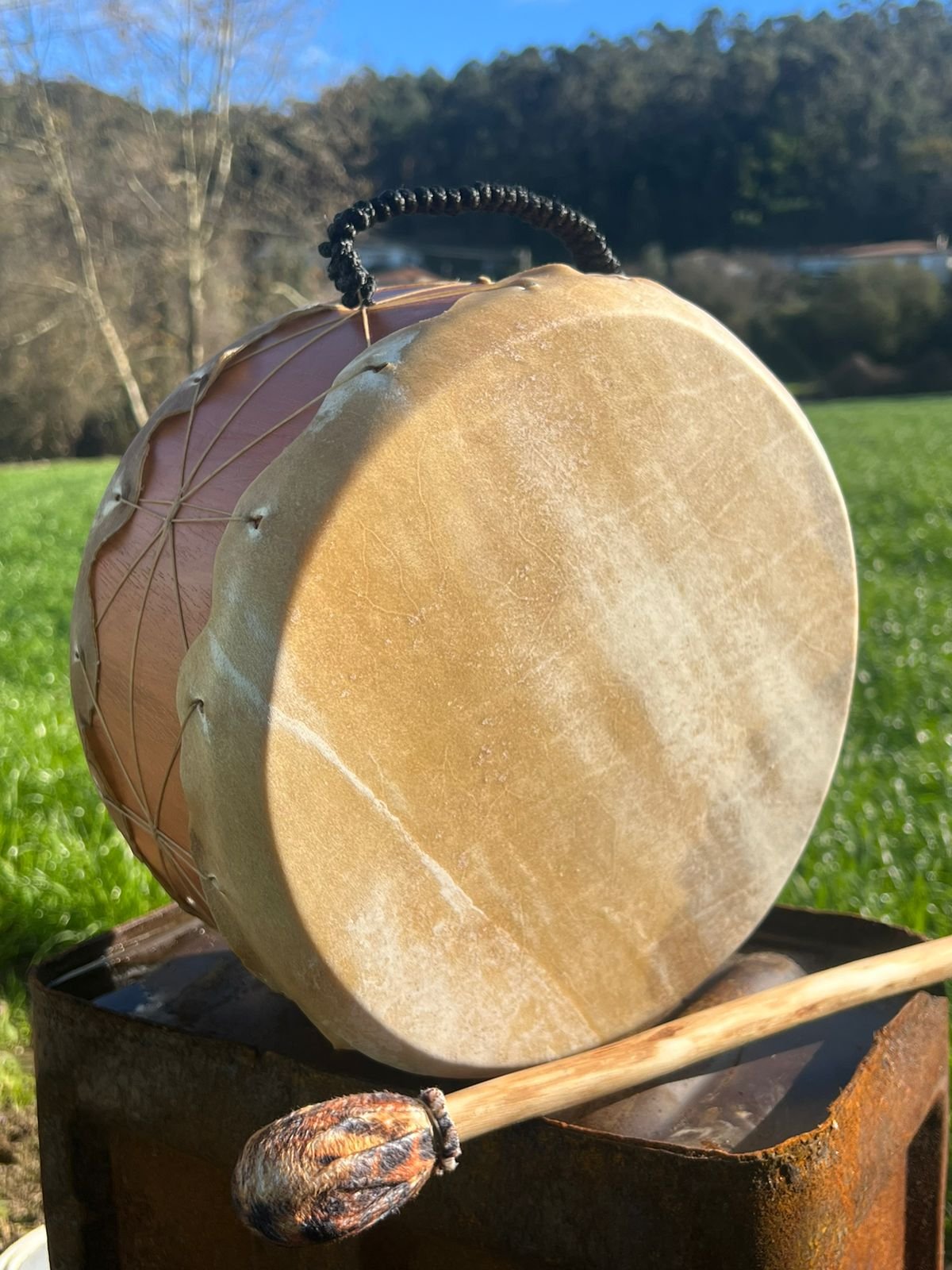 Tambor Xamânico Cherokee 35cm