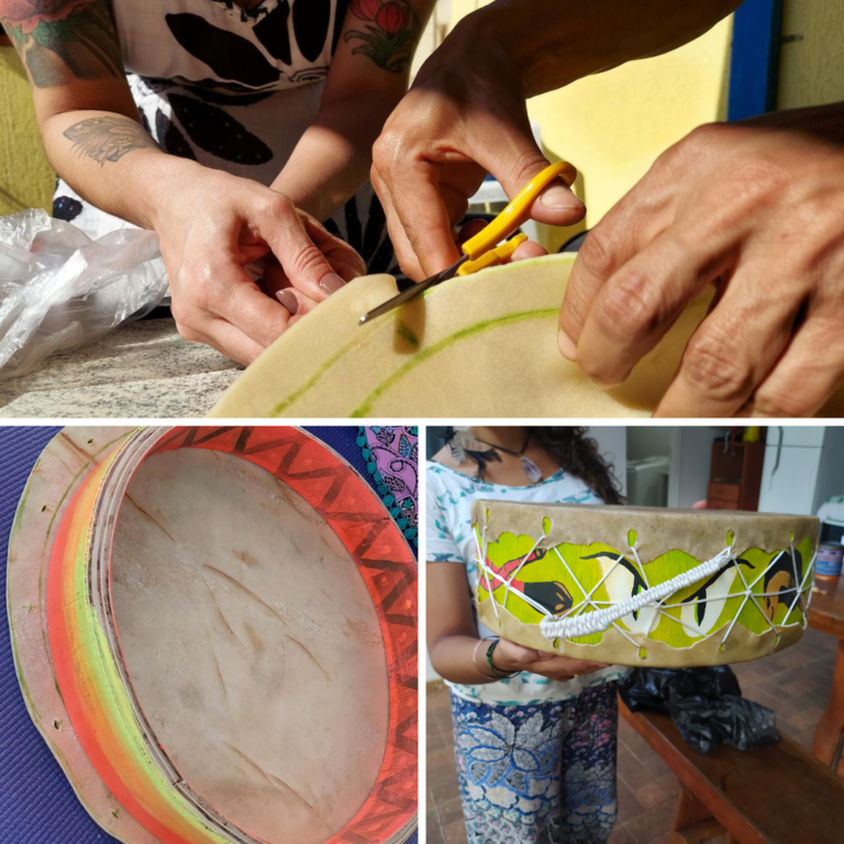 Instrumentos feitos cuidadosamente