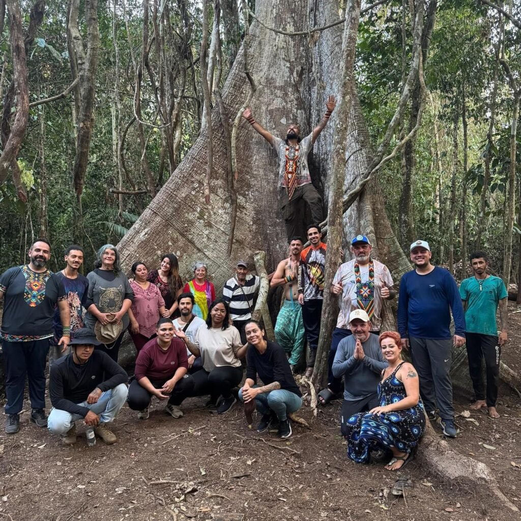 Retiro xamanico jiboia branca