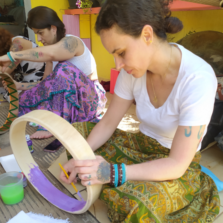 oficina de tambor shalon tambores