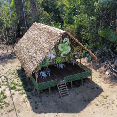 casa de rezo jiboia branca